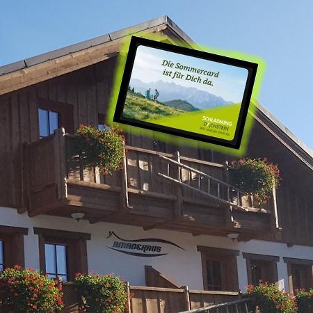 Amadehaus Hotell Pruggern Eksteriør bilde